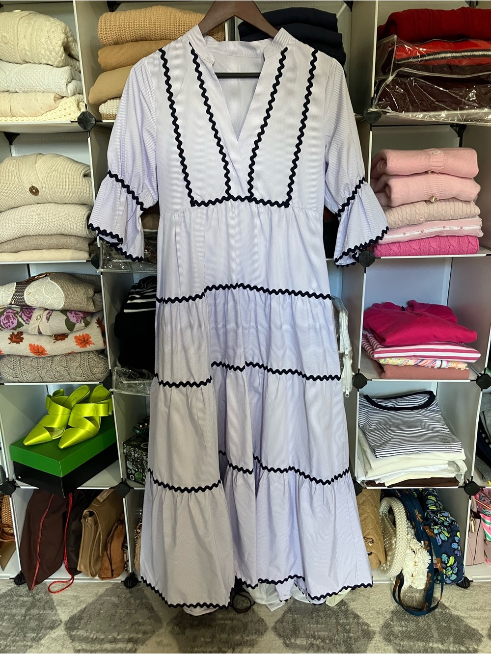 Utcoco Ric Rac Maxi Dress - Picture 2 of 4